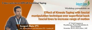 user interface specialists mumbai Kinesiotaping & dry needling workshop India - HPE UK London