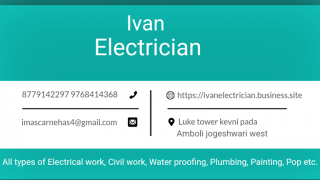 electrician emergencies mumbai Ivan electrician