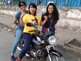 enduro lessons mumbai First Gear - Royal Enfield Women Two Wheeler Training School Mumbai