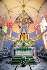 celebrating communion mumbai Basilica of Our Lady of the Mount