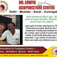 Get Relief from Knees Pain by Acupuncture Treatment