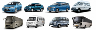 9 seater vans for rent mumbai United Car & Bus Rental Services