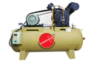 RECIPROCATING 2 TO 30 HP TWO-STAGE MEDIUM PRESSURE OIL LUBRICATED PISTON AIR COMPRESSORS